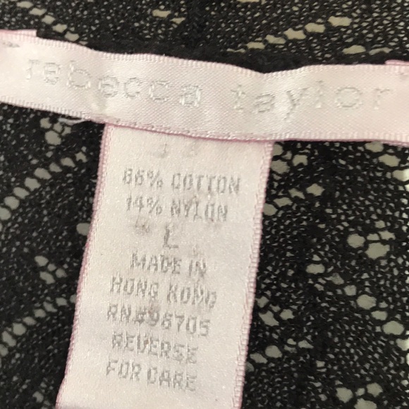 Rebecca Taylor crochet lace bolero sweater - Picture 4 of 4